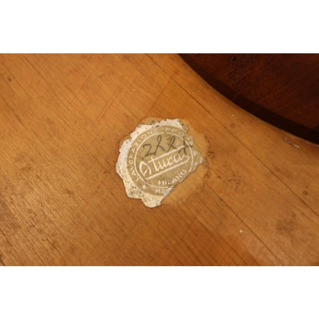 Pair of Small Aldo Tura Parchment Top Side Tables , Italy 1950's For Sale - Image 15 of 18