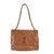 Brown Caramel Crinkled Calfskin Matelasse Medium Niki Chain Satchel For Sale - Image 8 of 9