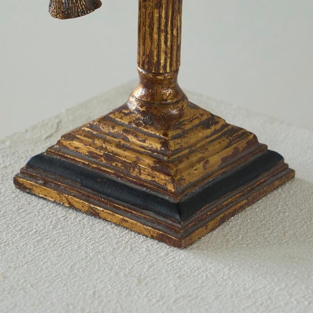 1960s Neoclassical Rope and Tassel Candleholder, 1970s For Sale - Image 5 of 10