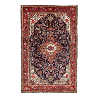 Middle Eastern Hand-Knotted Tabriz Rug For Sale