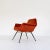 Vintage Armchair in Red, 1950s For Sale - Image 4 of 10