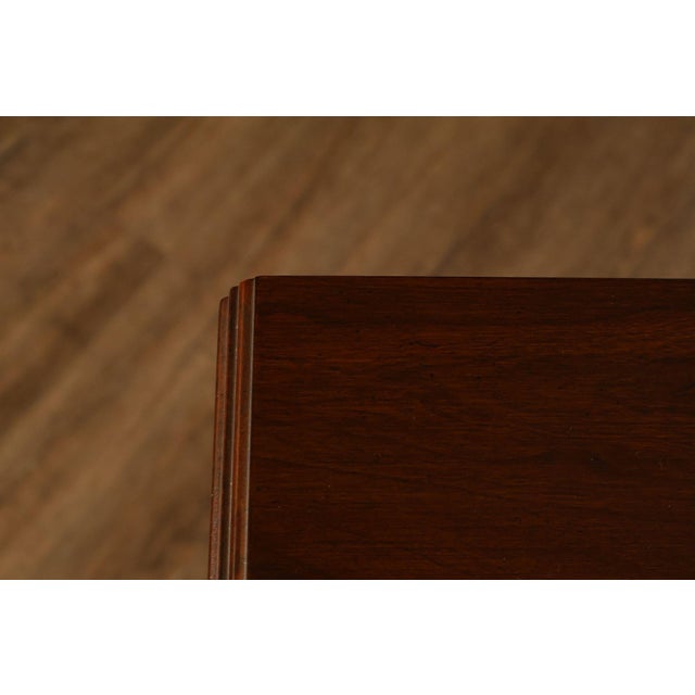 Ethan Allen 'Georgian Court' Cherry Silver Chest For Sale - Image 16 of 18