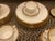 Royal Worcester 1963 Royal Worcester Coventry Fine Bone China Gold Dinnerware, 30 Pieces For Sale - Image 4 of 10