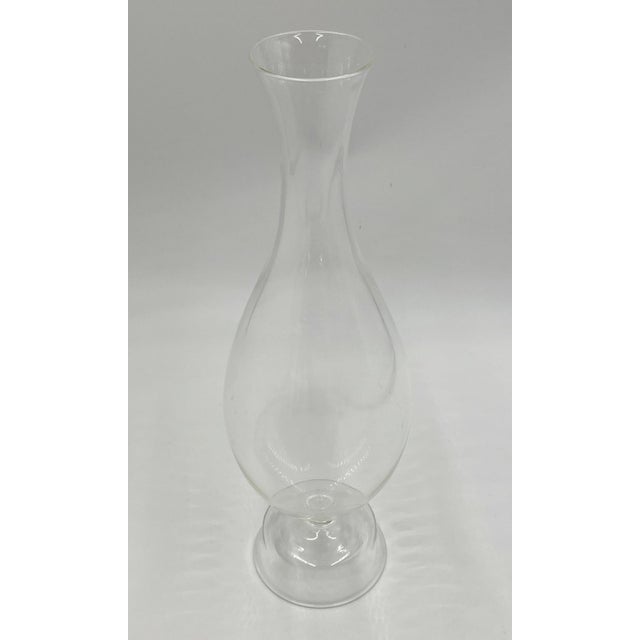 Aldo Cibic for Paola C Pims Signed Italian Blown Glass Bottle Vase For Sale In Los Angeles - Image 6 of 13
