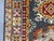 Charcoal Charcoal Gray and Blue Chobi Wool Runner Rug With Tribal Medallions, 2'9" X 6'5" For Sale - Image 8 of 16