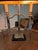 Empire Satin Nickel Plated Table Lamp For Sale - Image 4 of 5