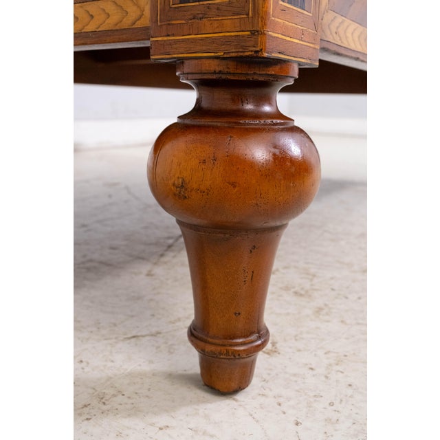Wood Alfonso Marina Ebanista Inlaid Coffee Table For Sale - Image 7 of 13
