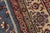 Textile Bohemian Kazak Blue/Ivory Wool Octagon Rug- 7'8'' X 7'9'' For Sale - Image 7 of 10