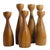 Danish Teak Candleholders from BoConcept, 1980s, Set of 6 For Sale - Image 12 of 18