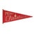 Celebrate the season in bold, vintage-inspired style with this Merry Christmas metal pennant wall sign. Designed in a...
