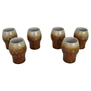 Cups attributed to Ditmar Urbach, 1950s, Set of 6 For Sale