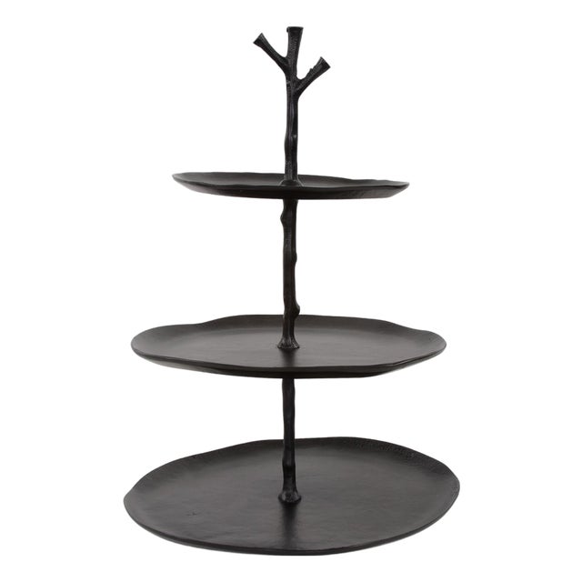 Zara Three Tiered Contemporary Display Stand For Sale