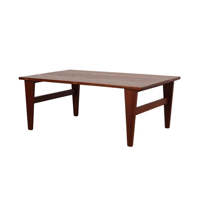 Danish Oak Coffee Table, 1970s For Sale - Image 9 of 9