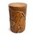 2020s Teak Root Cylinder End Side Table For Sale - Image 5 of 13