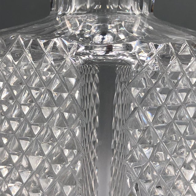 1980s Whiskey Carafe in Diamond Cut Lead Crystal from Riedel, 1980s For Sale - Image 5 of 11