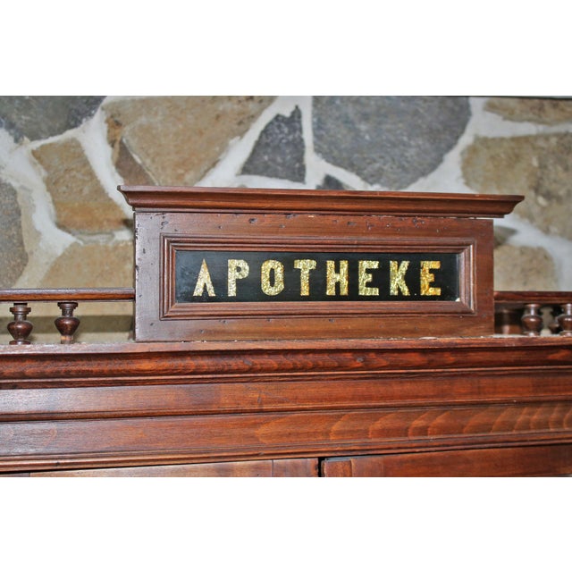 Victorian Apothecary Cabinet, 1883 For Sale - Image 4 of 7