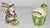 1970s 1970s Majolica Green White Cauliflower Ceramic Pitcher Italy Mark Lord & Taylor For Sale - Image 5 of 15