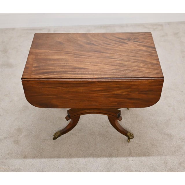 Regency Sutherland Table with Drop Leaf, 1820s For Sale - Image 5 of 16