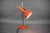 German Bauhaus Style Orange Adjustable Desk Lamp, 1970s For Sale - Image 12 of 13