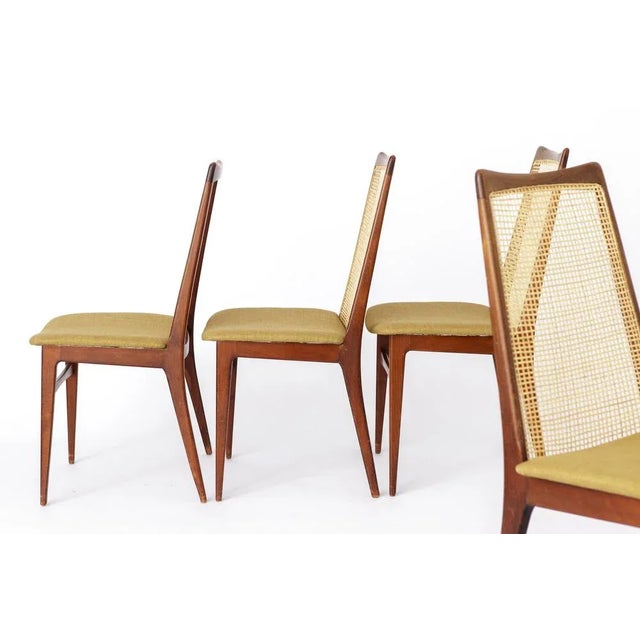 Wood Dining Chairs by Wilhelm Benze Gmbh, Germany, 1960s, Set of 4 For Sale - Image 7 of 9