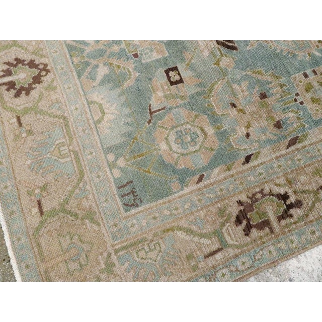 Mid 20th Century Galerie Shabab Collection Mid-20th Century Persian Malayer Rug For Sale - Image 5 of 7