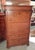 Charles X Drop-Front Secretary in Elm Burl, 19th Century For Sale - Image 4 of 9