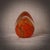 Mid-Century Modern Murano Art Orange Glass Egg, Italy, 1980s For Sale - Image 7 of 11