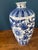Chinese White and Blue Chinoiserie Vase For Sale In New York - Image 6 of 9