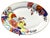 Traditional Late 20th Century Imperial Leaf Tobacco Leaf Oval Serving Platter China Floral Gold Trim For Sale - Image 3 of 4