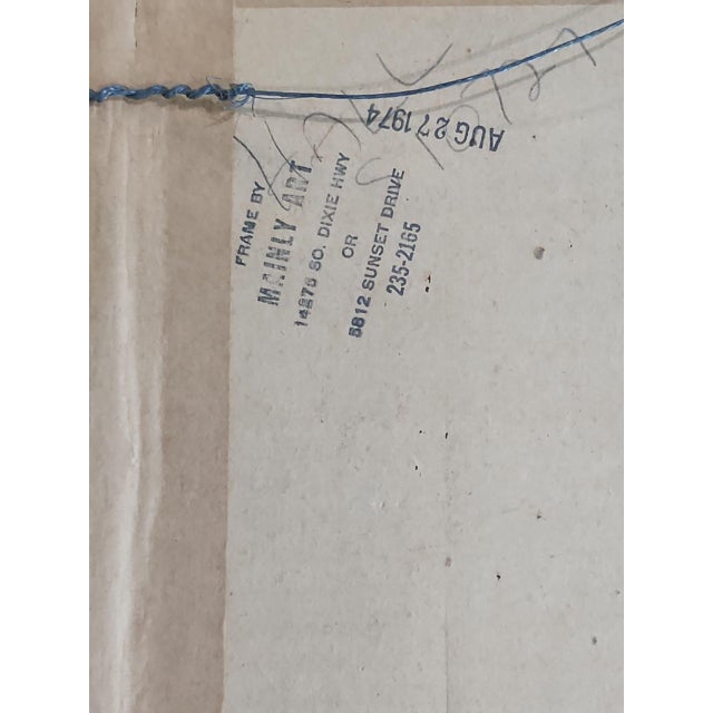 1970s Lionel Barrymore Gold Foil Print Etchings - Set of Four For Sale - Image 10 of 10
