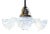 Art Nouveau French Pearl Blue Glass Pendant Light, 1920s For Sale
