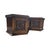 Spanish Revival Vintage 1970s Lane Furniture Carved Hexagonal Parquet Storage End Tables, Pair For Sale - Image 3 of 11