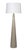 Alps Floor Lamp, Warm Grey Steel For Sale In Los Angeles - Image 6 of 6