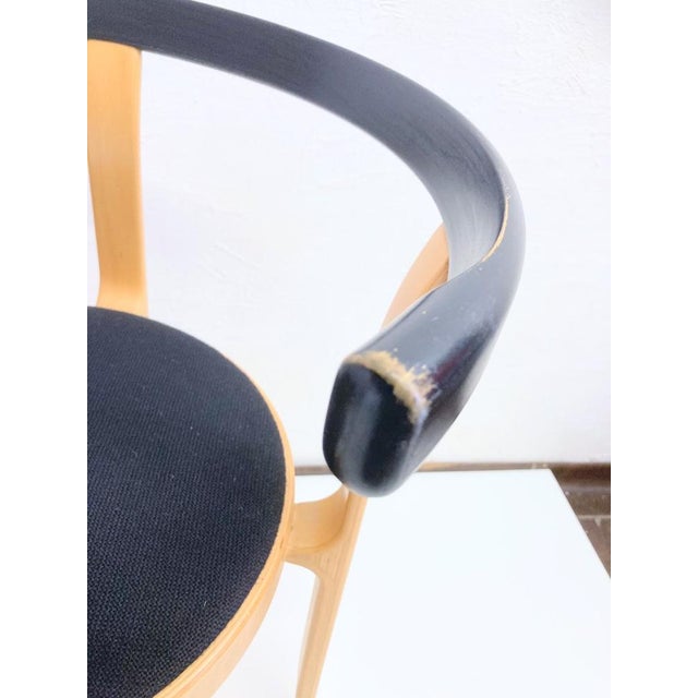 Modern Danish Chair in Beech Wood by Thygesen & Sørensen for Magnus Olesen, 1970s For Sale - Image 3 of 10