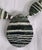 Polished Banded Agate & Sterling Silver Jewellery Set, Set of 3 For Sale - Image 15 of 18