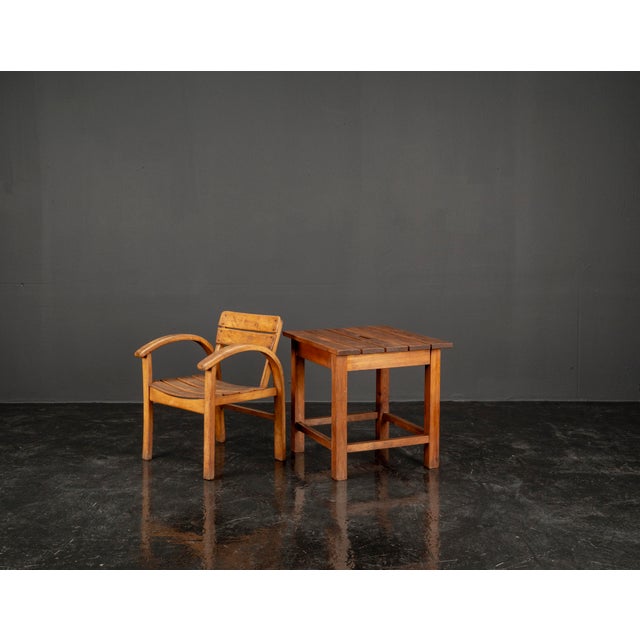 Childrens Table and Chair Set in Beech and Pine, 1960s, Set of 2 For Sale - Image 6 of 18