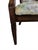Wood Vintage Traditional Cane Barrel Back Accent Armchair For Sale - Image 7 of 12