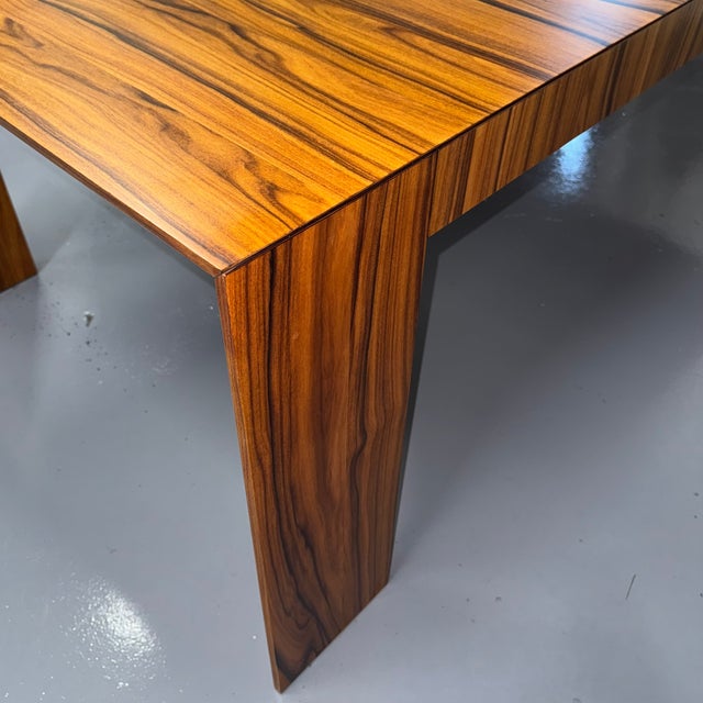 2000 - 2009 94" Cassina El Dom Dining Table in Rosewood For Sale - Image 5 of 11