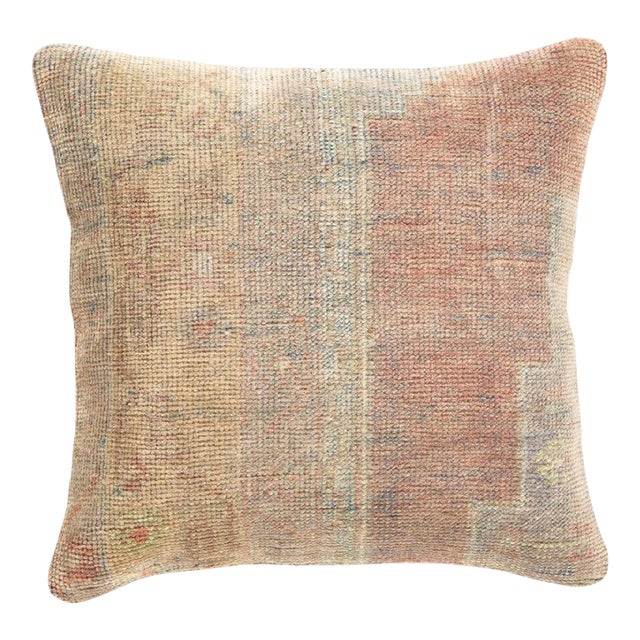 Pasargad DC Vintage Hand Knotted Rug Turkish Pillow For Sale