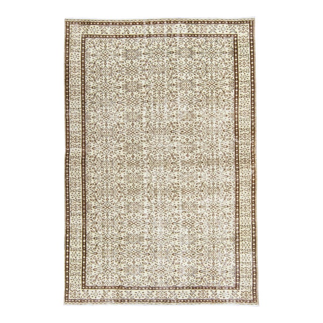 Turkish Vintage Rug 6'7" x 9'9" #21410 For Sale