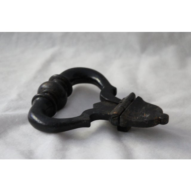 1920s Cast Iron Door Knocker, 1920s For Sale - Image 5 of 17