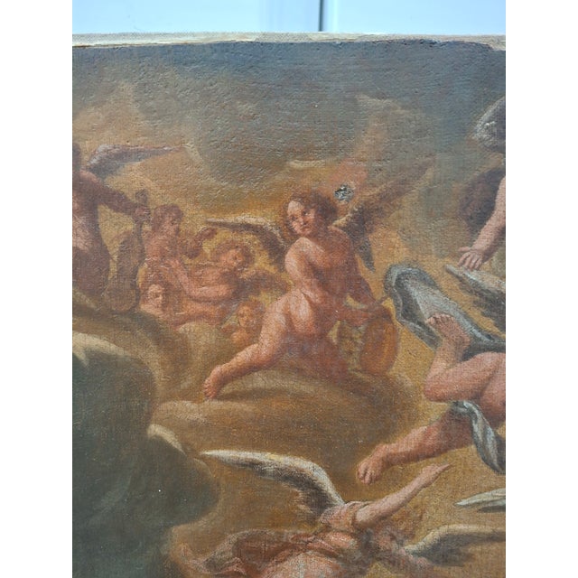 Continental School Oil on Canvas For Sale - Image 10 of 11