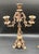 Art Nouveau Antique French Art Noveau Bronze Candelabra Set For Sale - Image 3 of 7