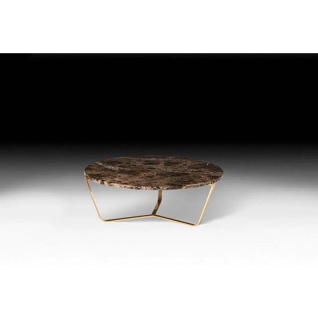 Italian Dolomiti Marble New Calacatta 31 Circular Table from VGnewtrend For Sale - Image 4 of 6