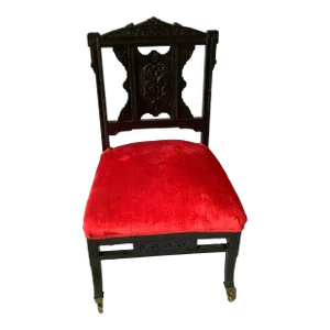 Early 19th Century Antique Basilica Altar Side Chair