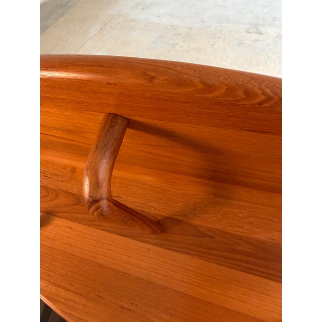 Semi-Circular Coat Rack in Teak by Lysgaard Møbler, 1970s For Sale - Image 9 of 11
