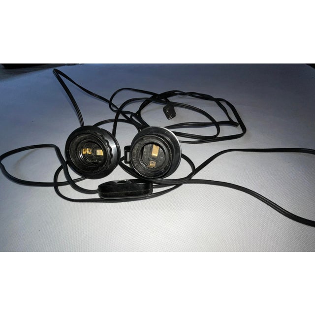 Pair of Vintage Fornasetti “Sun” Table Lamps for Antonangeli Italy 1990s For Sale - Image 12 of 15