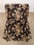 Black Floral Vintage Chair For Sale - Image 8 of 9