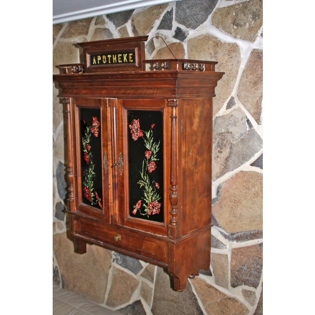 Late 19th Century Victorian Apothecary Cabinet, 1883 For Sale - Image 5 of 7