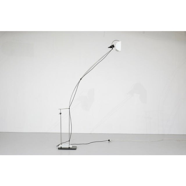 Arched Floor Lamp by Pas Durbino & Lomazzi for Guzzini, 1970s For Sale - Image 4 of 12